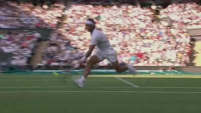 Yes. He did play every point like that. 