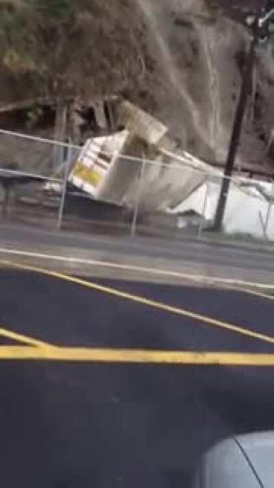Landslide Derails Train. Dec 17, 2012