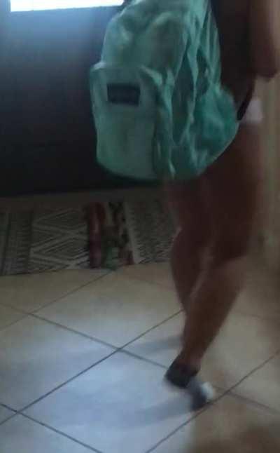 Packed up and ready to go