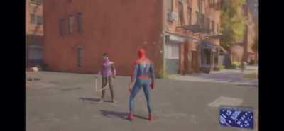 W man’s for dabbing up spidey ✋