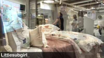 Flashing my pussy in public [OC]