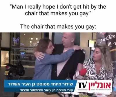The chair that make you Gay 💀