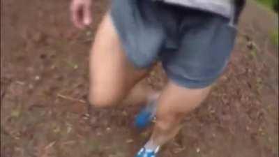 Walking through the park and you see this beefcake, he approaches you and offers you the chance to suck his cock. Up-vote if you'd do it.