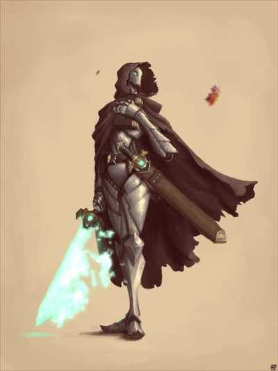 [OC][Art] Creed the Warforged Battlemaster!