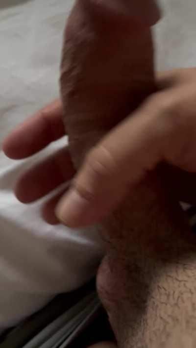 39 DILF - Whipping it out bedside 