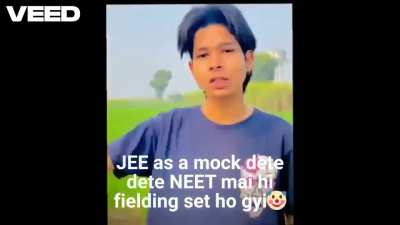 KYA TUMHARI BHI FIELDING SET HOGYI NEET MEIN ? 🤡