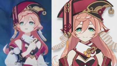 Her horns are jiggly as a sock