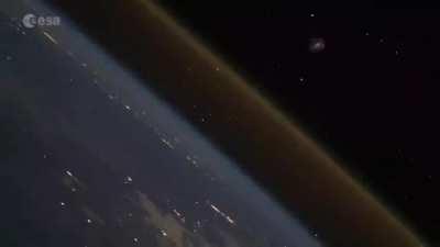 How Rocket Launch from ISS looks like