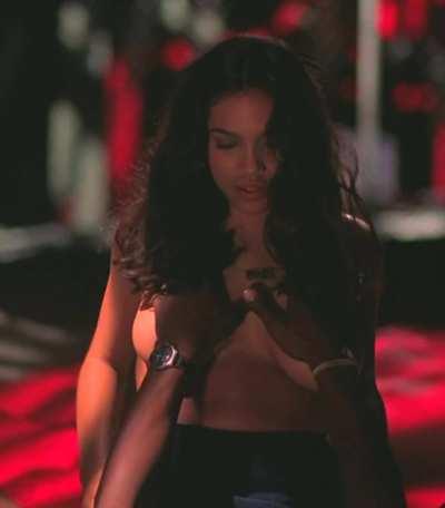 Young Rosario Dawson in her nude debut