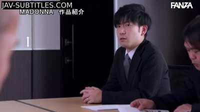 Why was it so hard for Mr. Shiina to see that the only thing his wife was doing in the corner office was having sex! ... [JUQ-241 sub-titled]