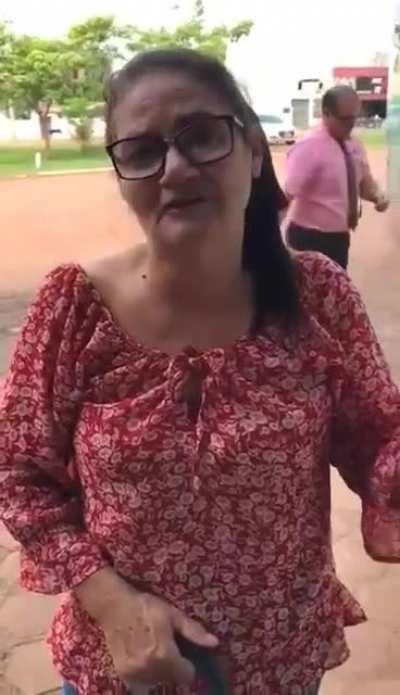 Bloqueio Golpista impede filha de se despedir da mãe doente, em Rondônia.