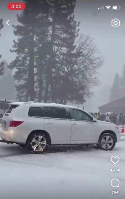 These tire chains don’t work worth a damn.