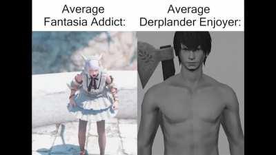Average Fantasia Addict Vs Average Derplander Enjoyer
