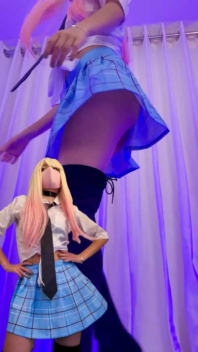 Marin Kitagawa upskirt dance by ecchiviolet