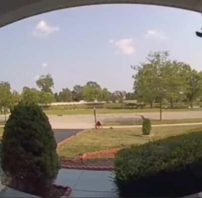 Delivering a package