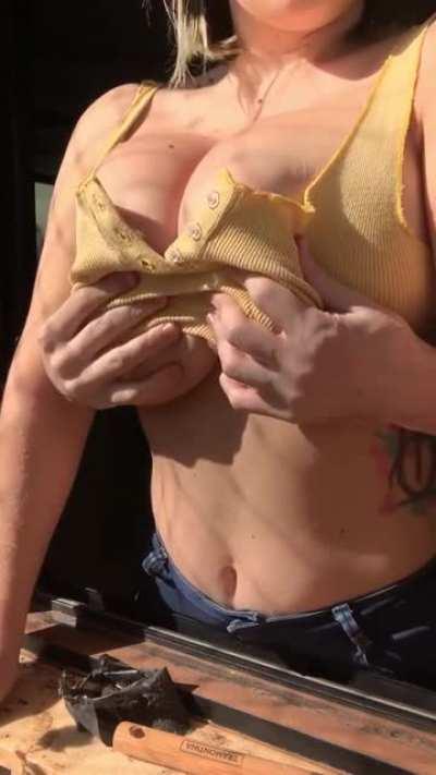 He couldn't resist hahaha