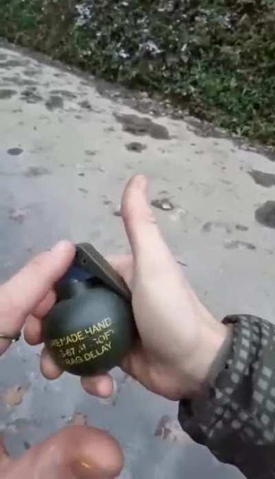 Mr Hand Grenade is NOT Your friend