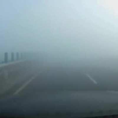 Driving Too Fast in Fog...