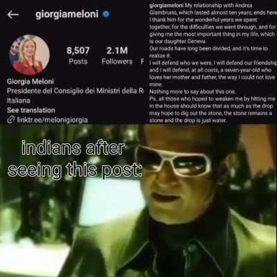 Feeling syad for her with modiji and 69 others