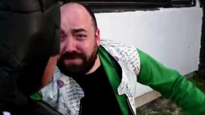 Obese Masterbater Man