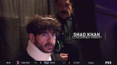 Shad Khan comments on his son’s ability as a wrestling promoter. 