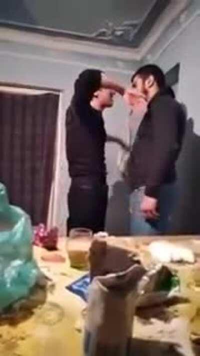 Bully gets his aas beaten