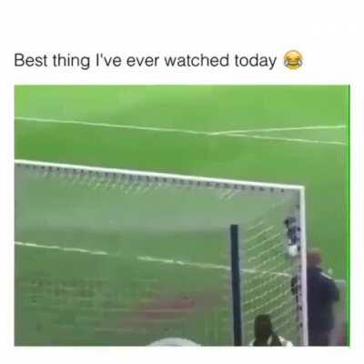 Little man scores!! ⚽