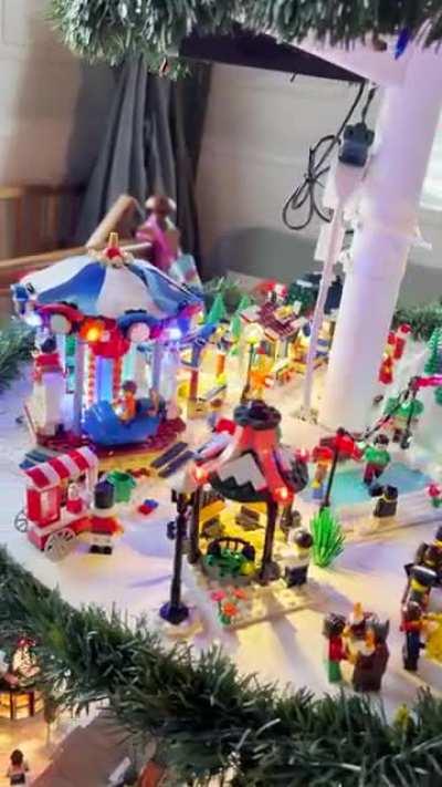 My Winter Village Tree!!