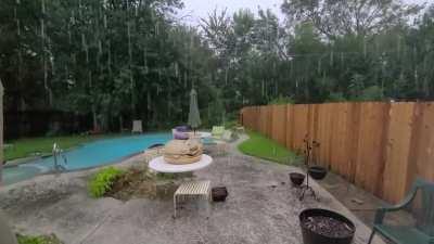 Raining in Dallas with Mayor McCheese