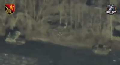 Ukrainian HIMARS Strike on a Russian BUK M3 SAM Launcher