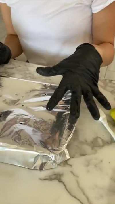 A childrens tooth necklace...