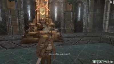 Farting in Ulfric's face with Baked Beans mod