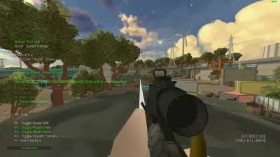 Is this guy cheating? Or I need to git gud to shoot enemy through smoke and teammate?