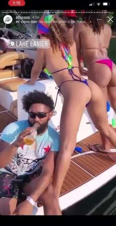 He like “damn, hold my beer so I can get this damn girl”