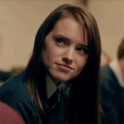 When she notices your boner.