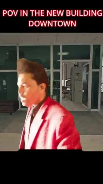 POV the new tower downtown