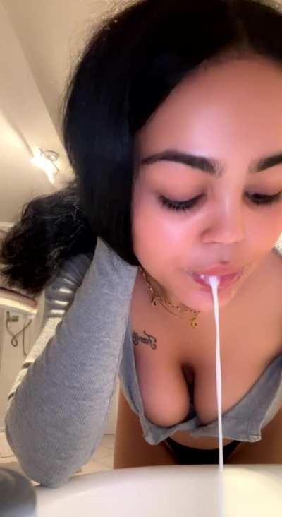 tell my arab dad his 18 yrs old daughter only posts videos brushing her teeth :P