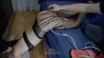 My fist upside down enema