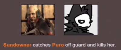 Sundowner, the destroyer of furries video version (original credits to u/Extension_Bend9460 for meme)