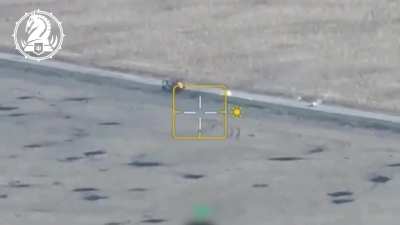 Russian MT-LB is hit in Kursk region and starts spitting burning soldiers.