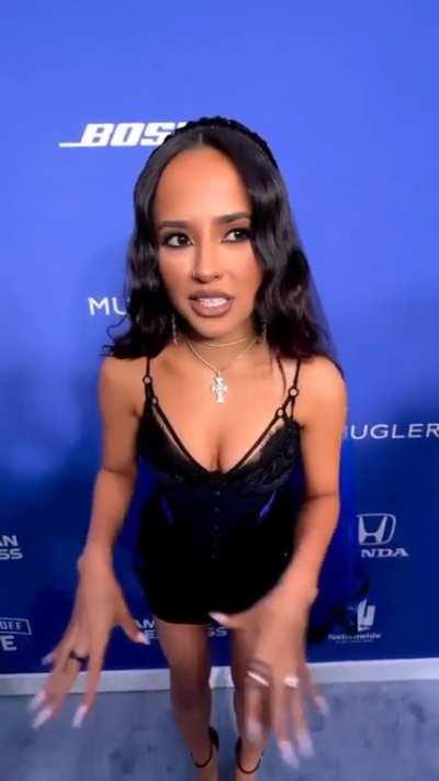 Becky on the red carpet for the Billboard Women in Music 2023