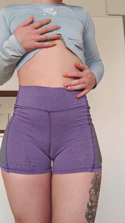 Wondering if these shorts are too tight for the gym