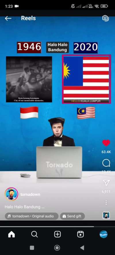 Peak conflict of our cousins 🇮🇩⚔️🇲🇾