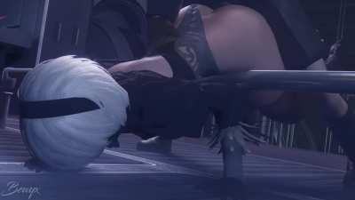 2B & 9S (bewyx) [Nier Automata]