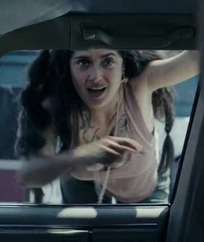 Salma Hayek's fat tits