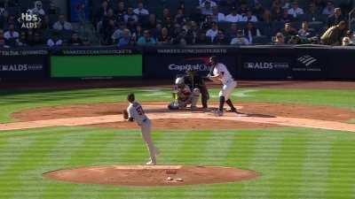 [Highlight] [Highlight] The strike two call before Giancarlo Stanton's homer.