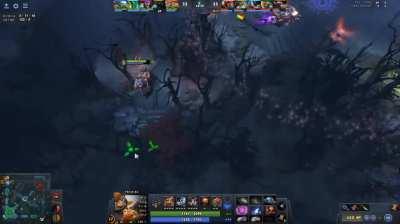 Techies aegis steal + saved timber with reactive tazer (shard) at the end.