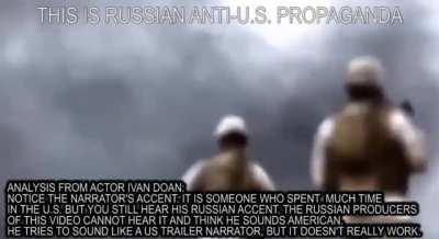 Russian anti-U.S. propaganda clip aims to brainwash Americans into fighting for russia