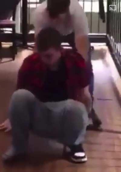 Fight in subway (UK)