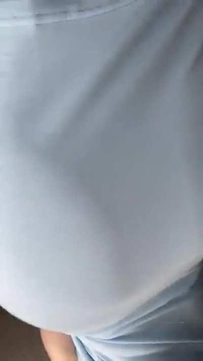 Cute Girl With Huge Boobs